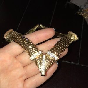 Gold Statement Necklace